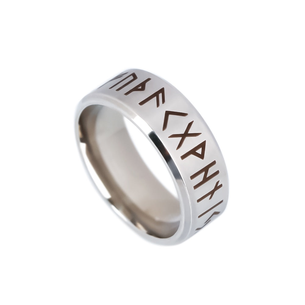 vintage Norse rune ring