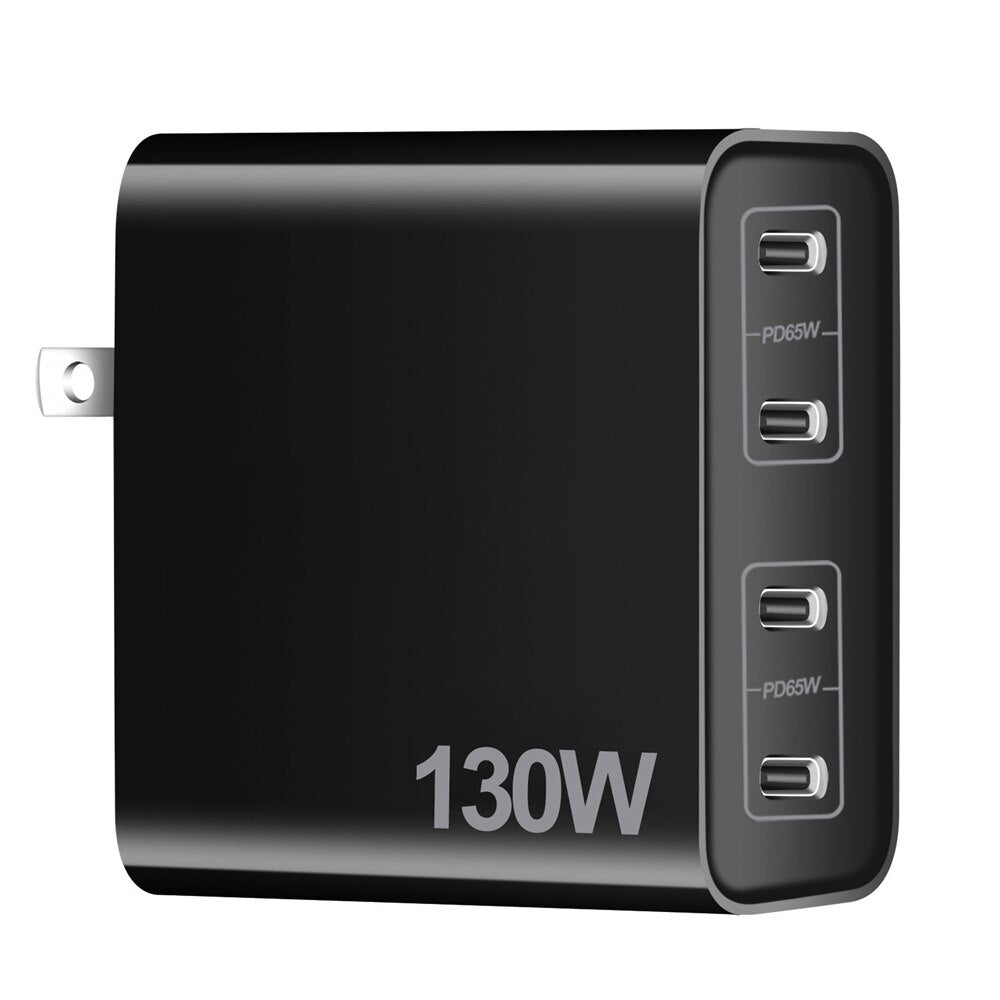 130W 4-Port PD 3.0 GaN