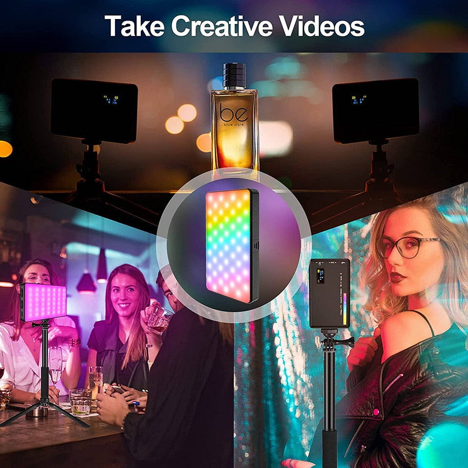 RGB LED Video Light Photography