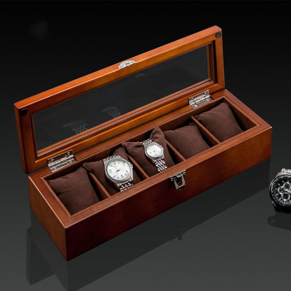 Wood Watch Box Organizer