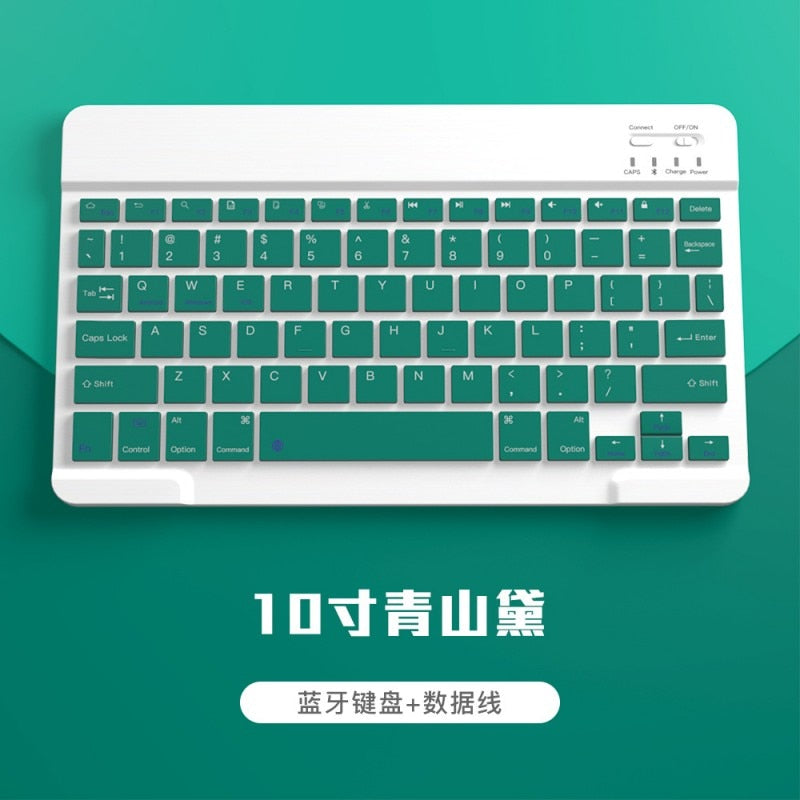 Für iPad Tastatur und Maus Combo, kabellose Bluetooth Tastatur Teclado für iPad Xiaomi Samsung Huawei Tablet Android IOS Windo