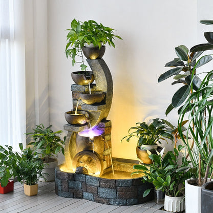 indoor and outdoor circulating resin fountain