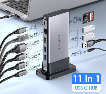 USB C HUB Docking Station v2