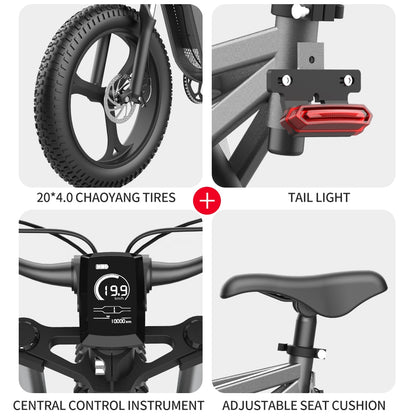 X20 Electric Bike 20 Inch Fat Tire