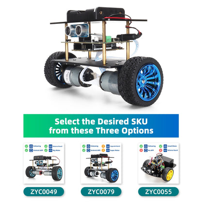 Smart 2WD Robot Starter Automation Kit