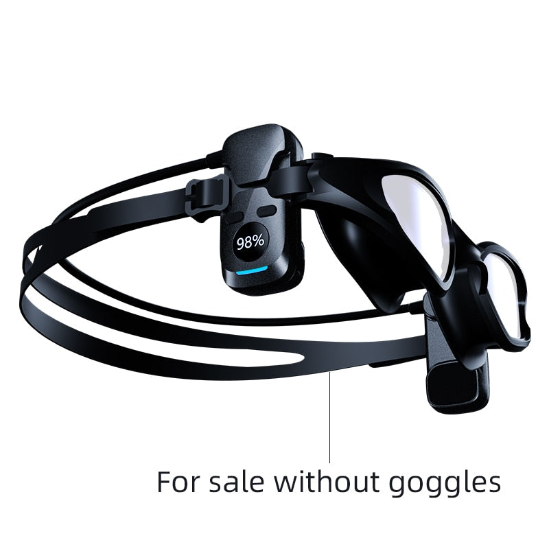 Bone Conduction Earphone Swimming Goggles