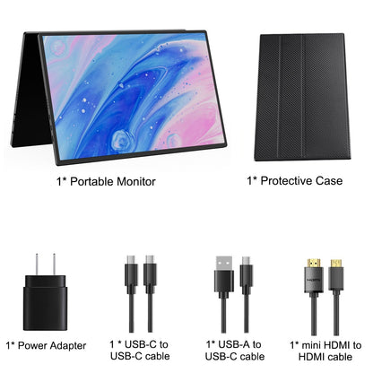 18.5 Inch Ultra Thin 1080P Portable Monitor