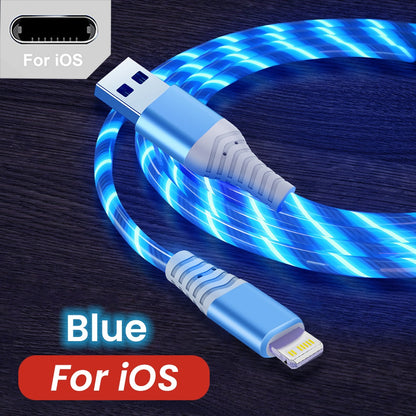 7A 100W Flow Luminous USB Type C Cable p4a