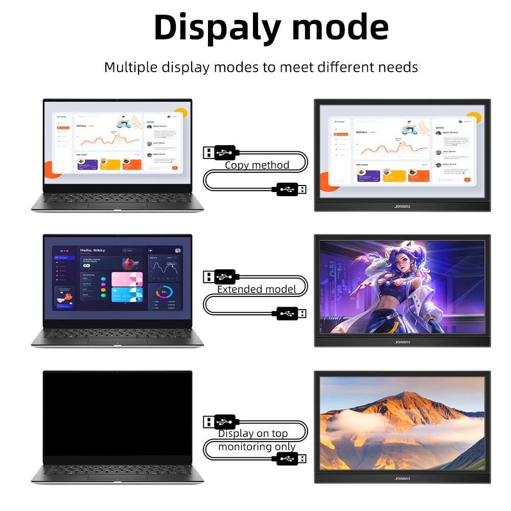 11.6 inch Portable Monitor Touch Screen
