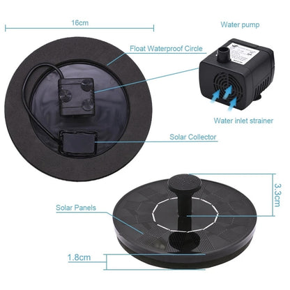 Solar Powered

Fountain