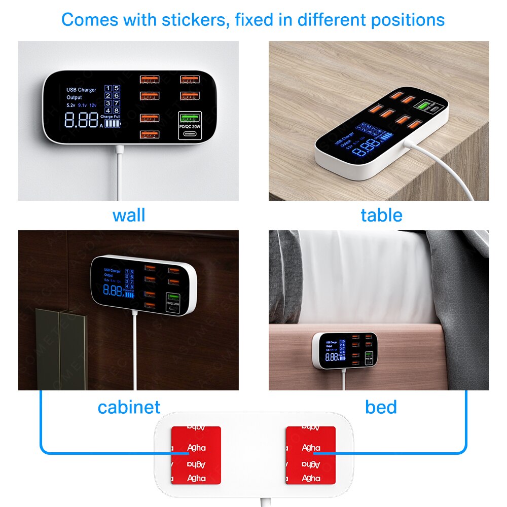 40w USB Charger Station