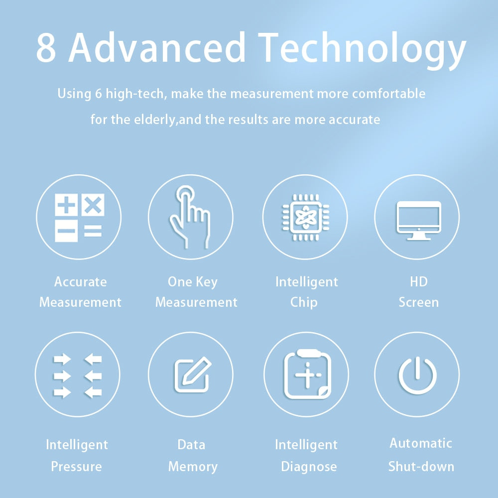 Blood Pressure Monitor Automatic Tonometer