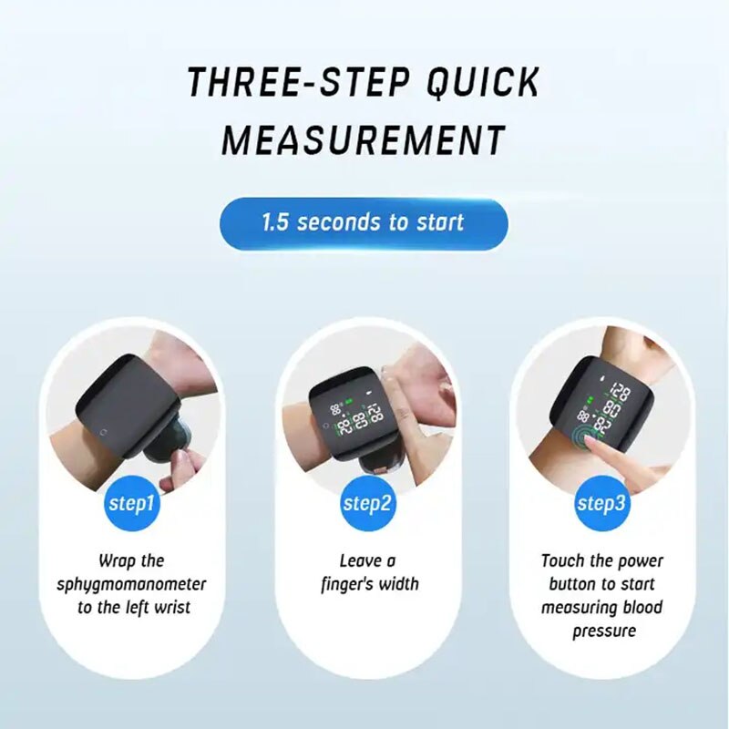 Wrist Blood Pressure Monitor