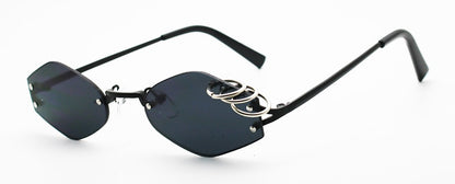 Rimless Sunglasses