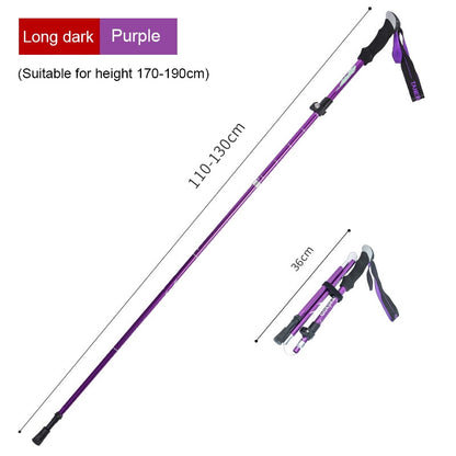 Ultralight Folding Multifunction Trekking Pole