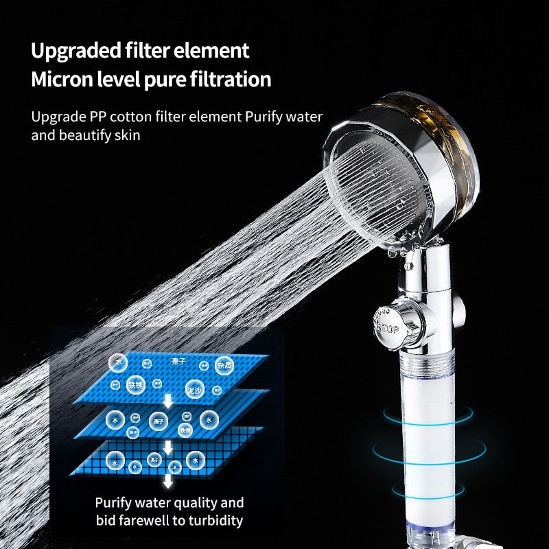 360 Pressurized Shower Head