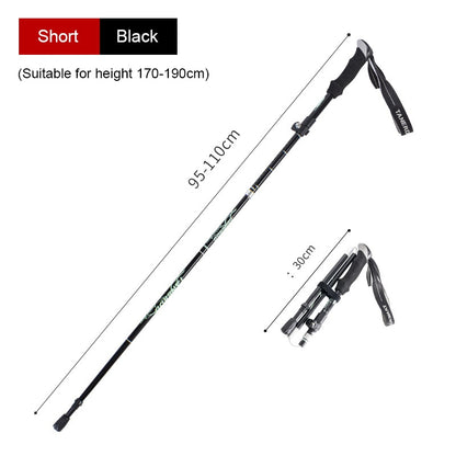 Ultralight Folding Multifunction Trekking Pole