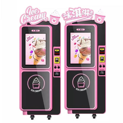 Ice cream robot vending machine!