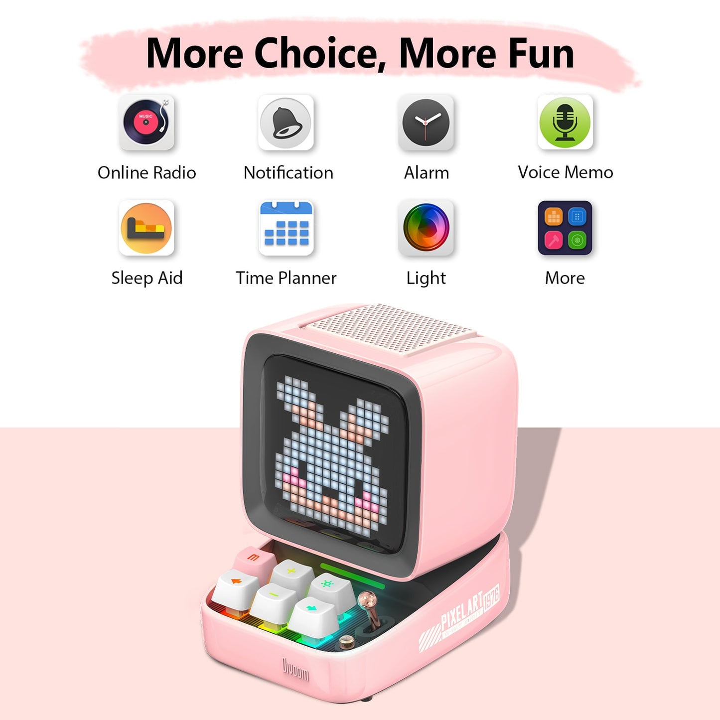 Divoom Ditoo-Pro Retro Pixel Art Bluetooth