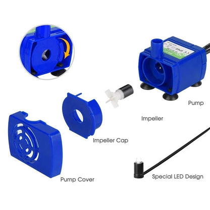 pet's water fountain

replacement pump