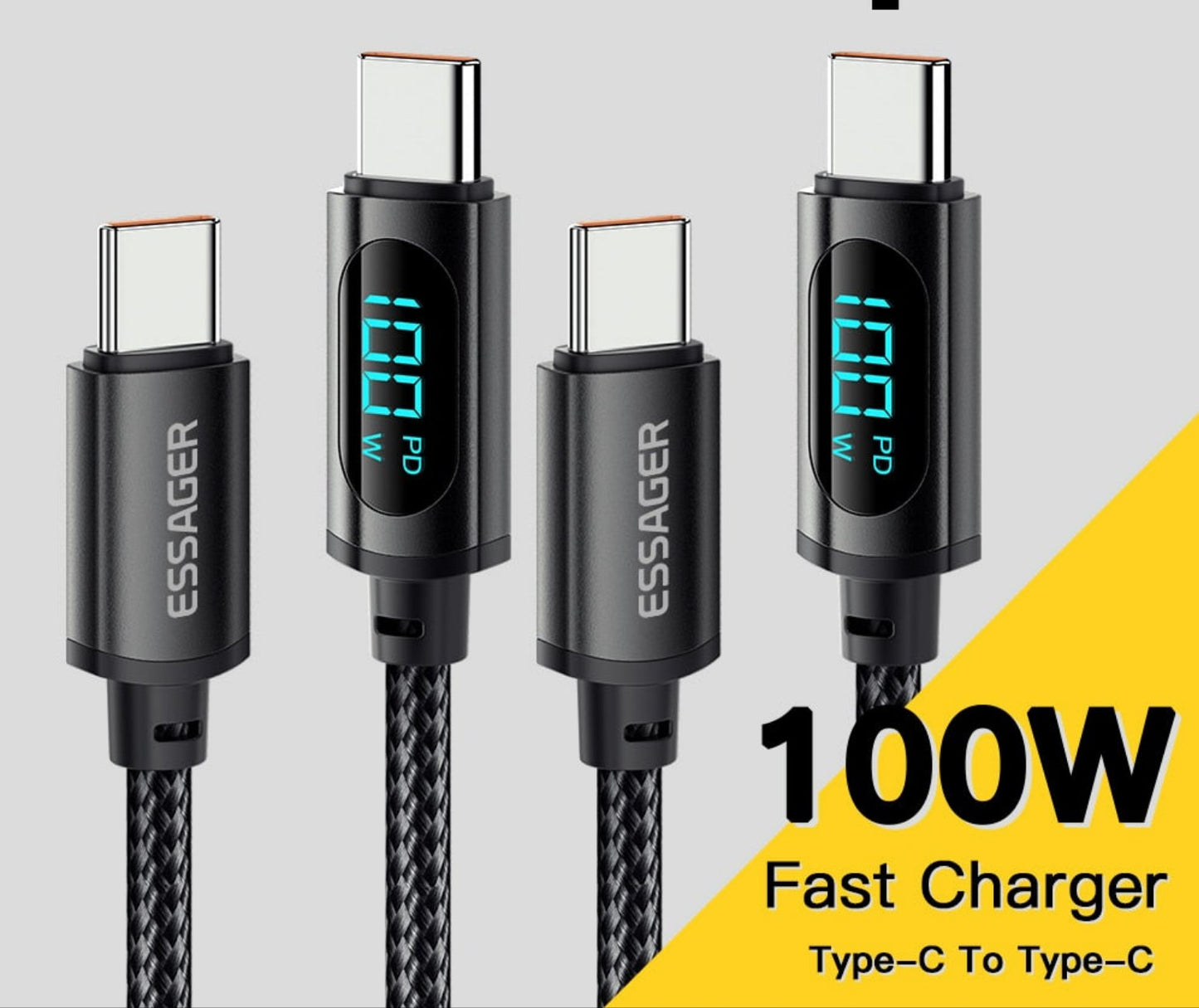 PD 100W USB Type C Cable