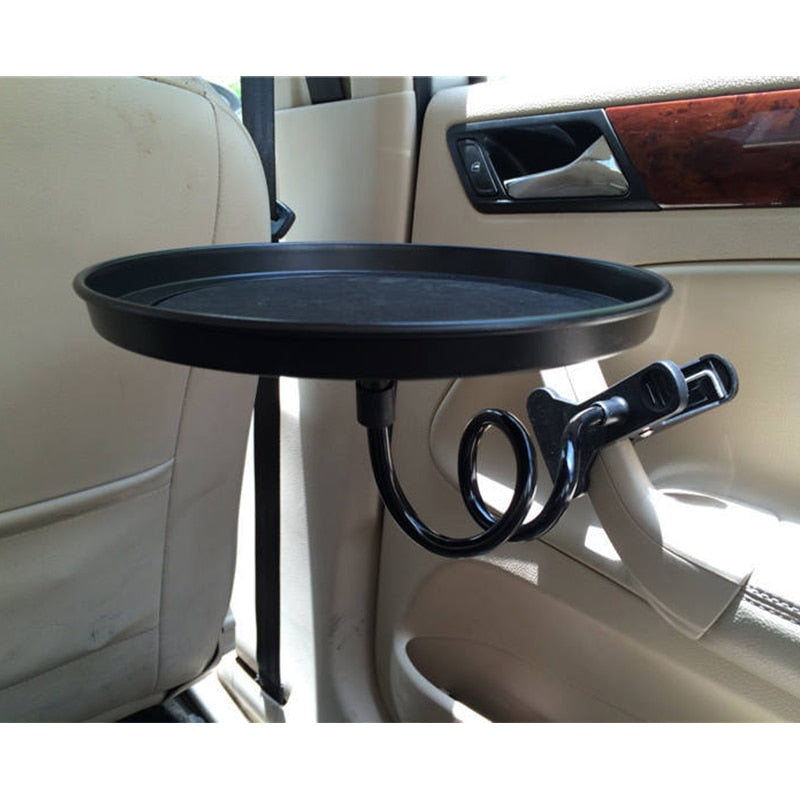 The Car Food Tray with Clamp Bracket