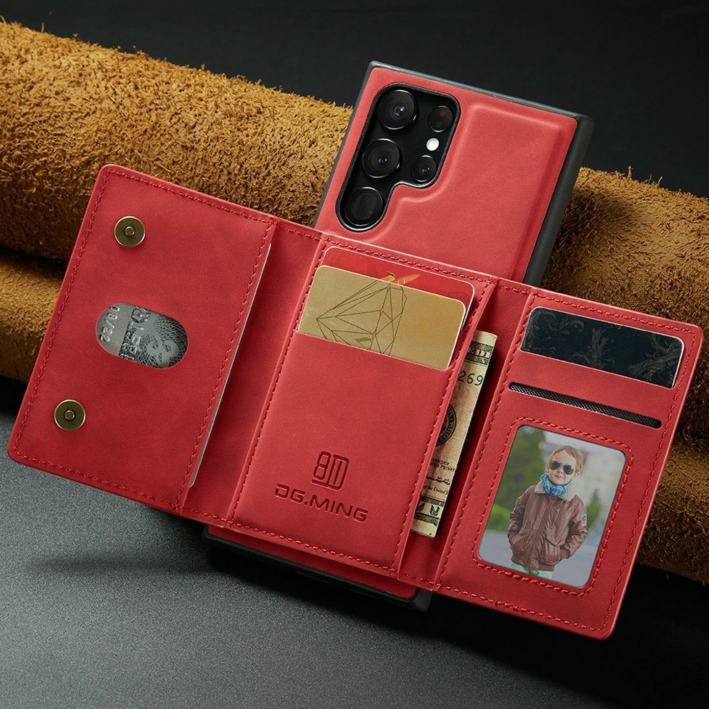 Card Slot Leather Phone Case