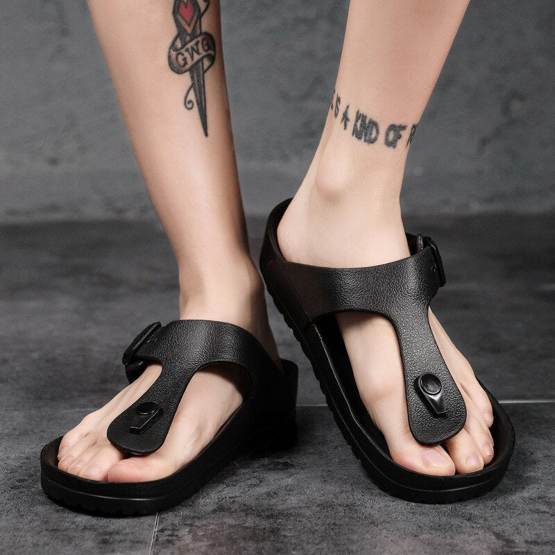 Men Massage Non-Slip  Sandals Slippers