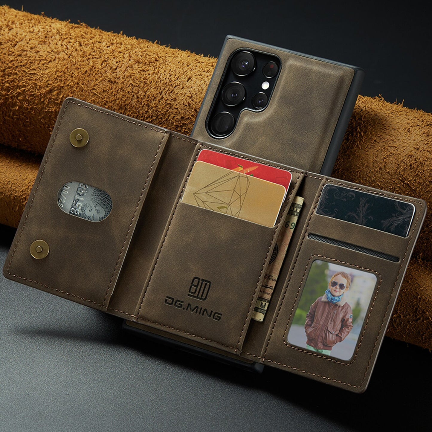 Card Slot Leather Phone Case