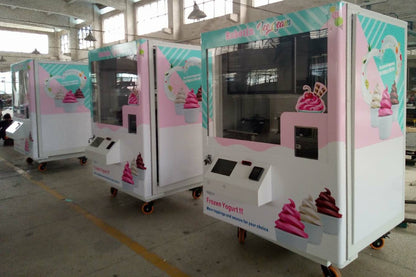 Intelligent Fully Automatic commercial Ice Cream Vending Machine