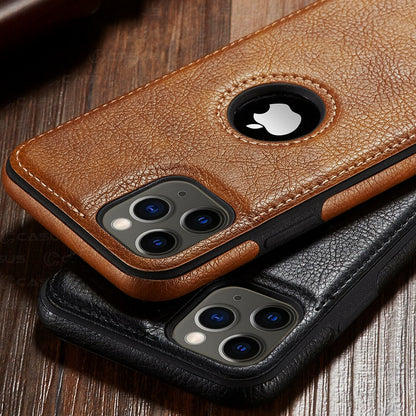 slim leather phone case