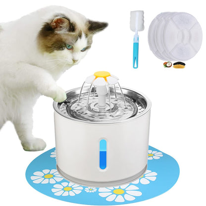 Automatic Dog Feeder Cat Water Fountain