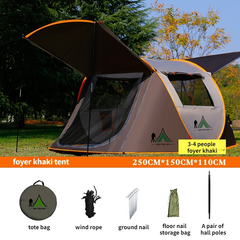 210D Waterproof Camping Tents