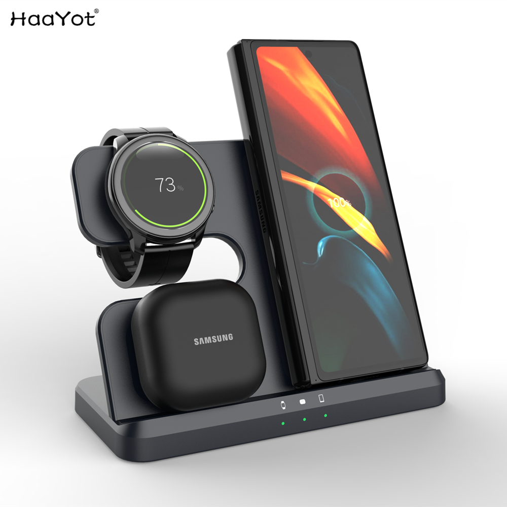 3 in 1 Charger Wireless Charging Station