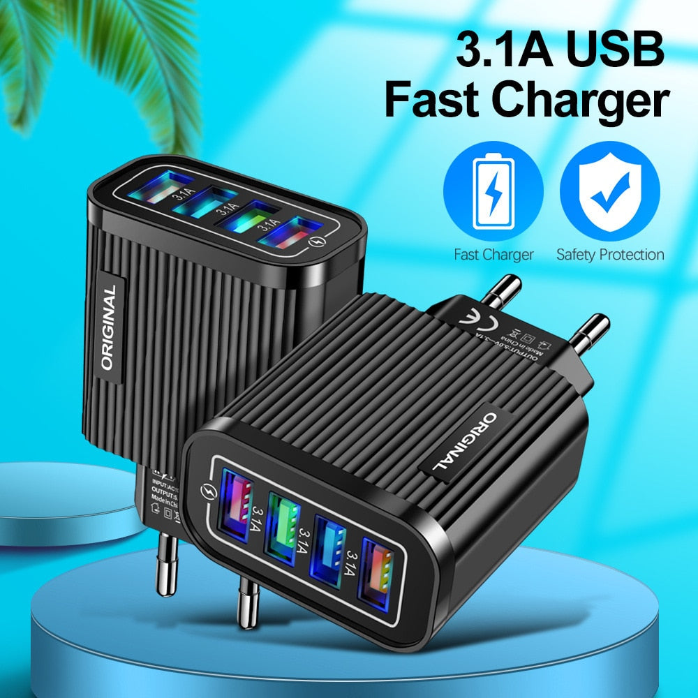 Multi-Port 4USB 15w