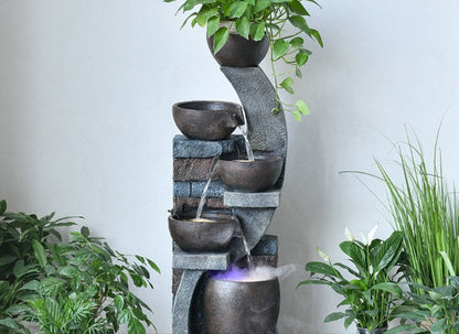 indoor and outdoor circulating resin fountain