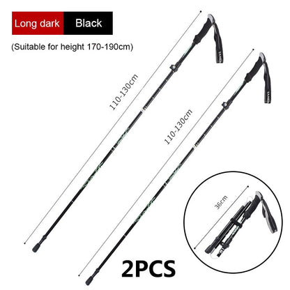 Ultralight Folding Multifunction Trekking Pole