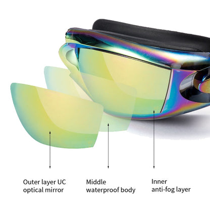 professional music swimming goggles