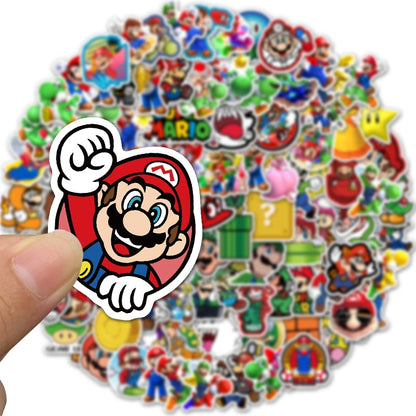 adhesive Super Mario stickers