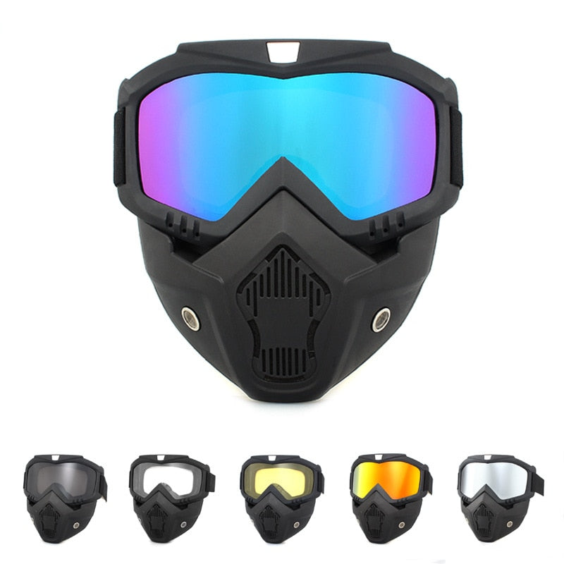 Windproof Mask Goggle HD