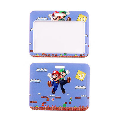 Anime Mario Credential Holder