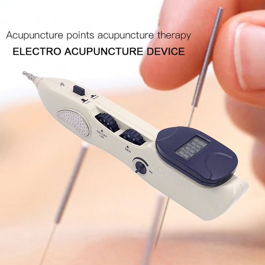 Avec affichage numérique stylo d'acupuncture Laser Portable Point d'électro-acupuncture dispositif de stimulation musculaire outils de soins de santé