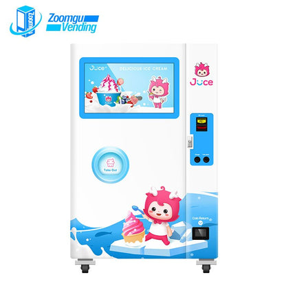 Automatic Soft Ice Cream Vending Machine