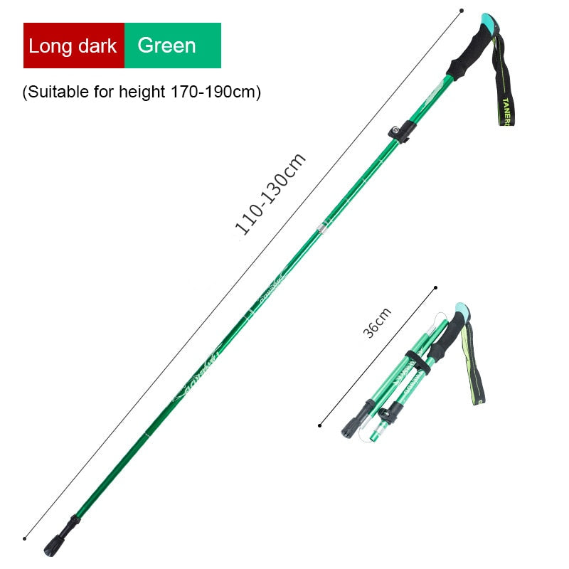 Ultralight Folding Multifunction Trekking Pole