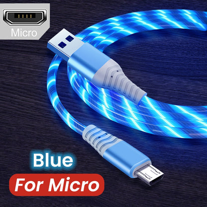 7A 100W Flow Luminous USB Type C Cable p4a