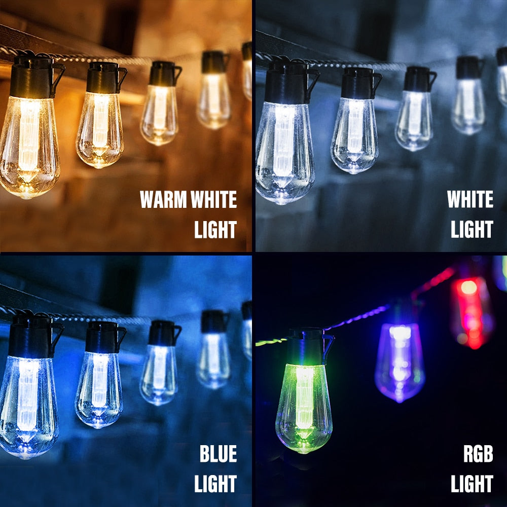 LED Solar String Lights IP65