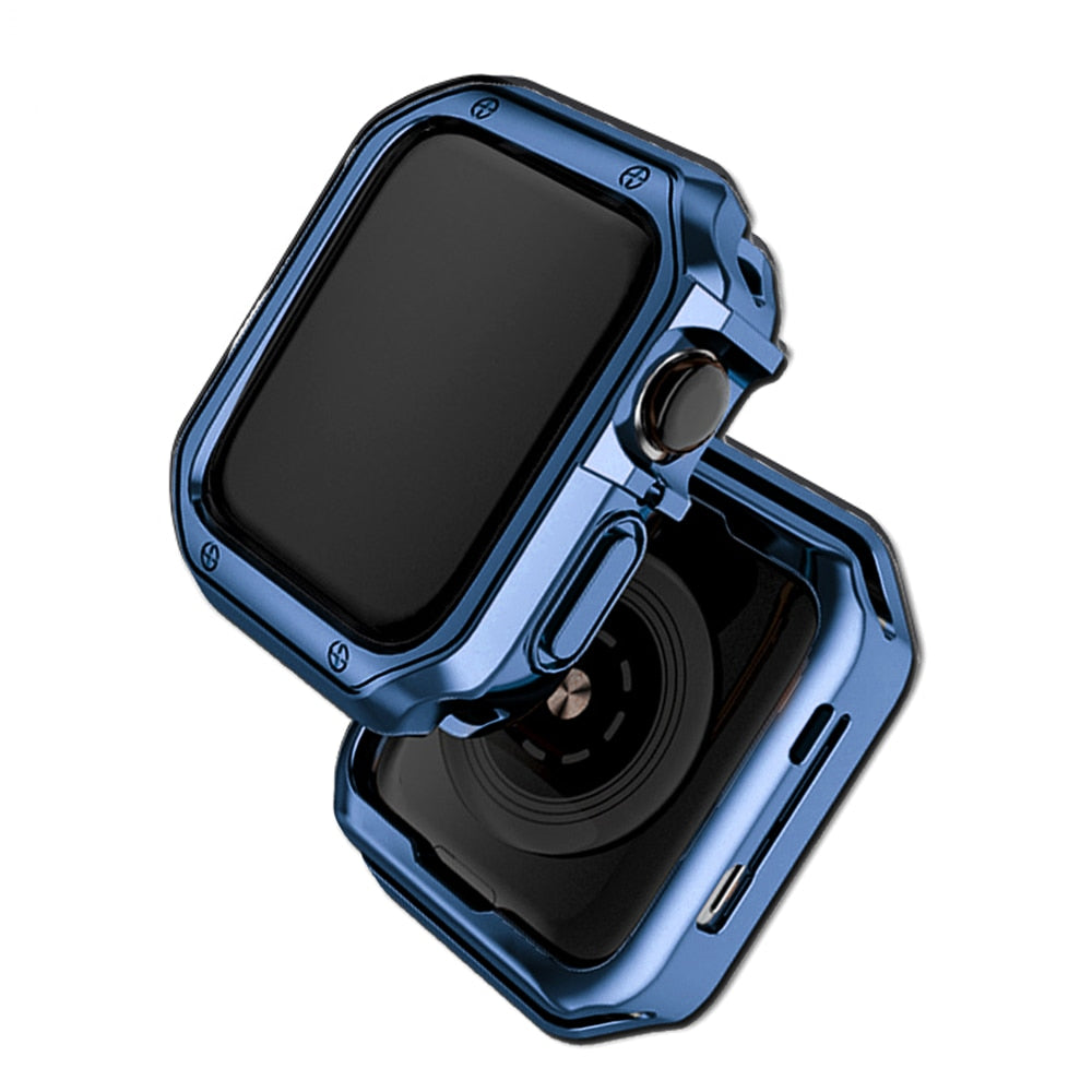 Abdeckung für Apple Watch Case 45mm 41mm 44mm 40mm 42mm 38mm TPU Bumper Zubehör Displayschutzfolie iWatch Series 7 6 5 4 3 SE 8