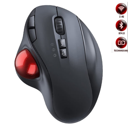 2.4G+Bluetooth Trackball Mouse