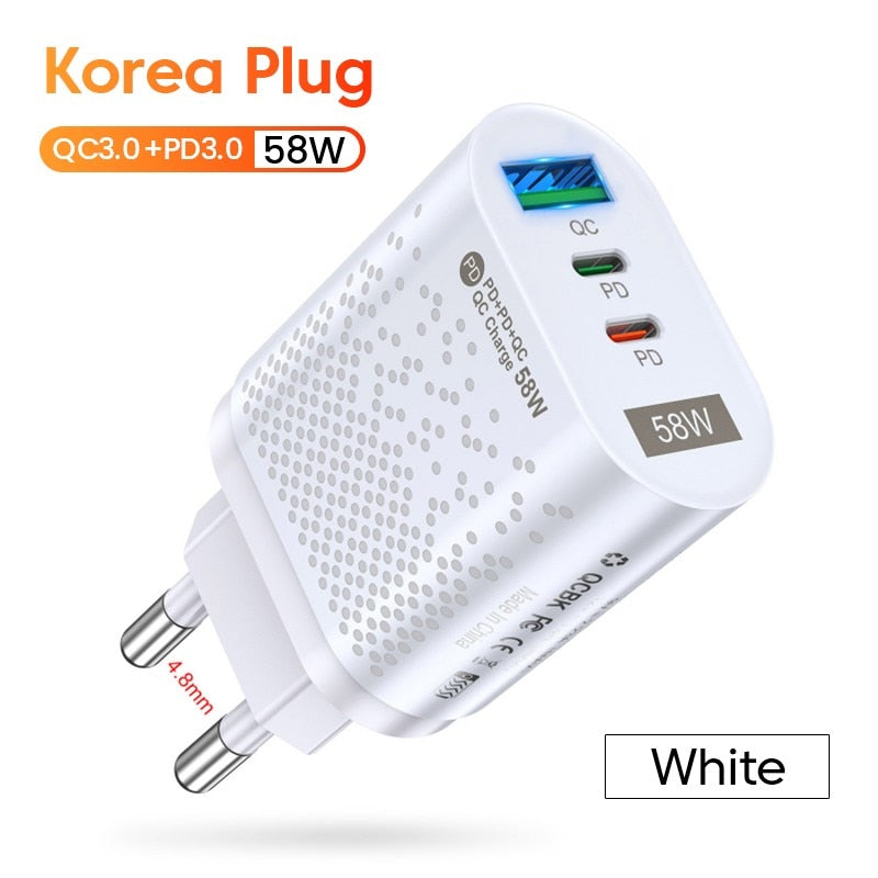 58W USB C Charger