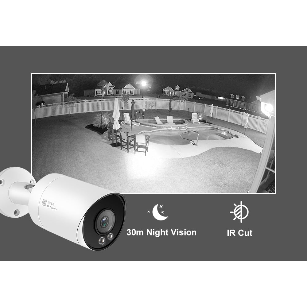 5MP Bullet POE IP Camera Outdoor